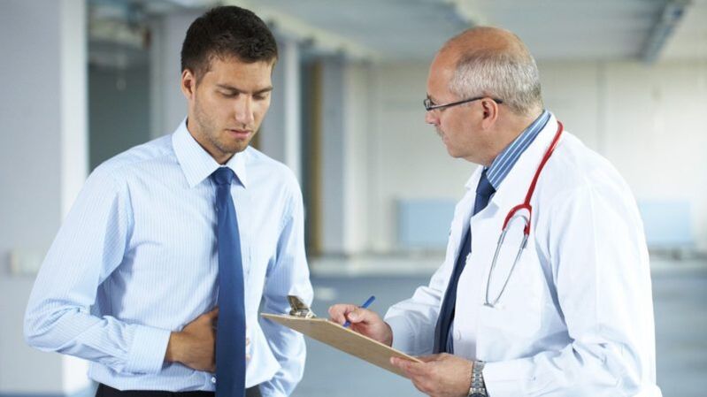 seeing a doctor for symptoms of prostatitis