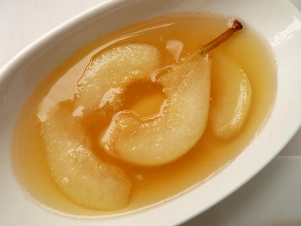 It is useful for patients with prostatitis to include pear compote in their diet. 