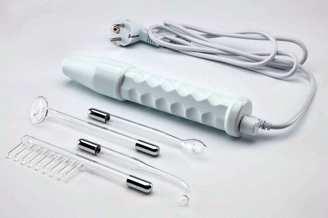Equipment for the treatment of prostatitis. 