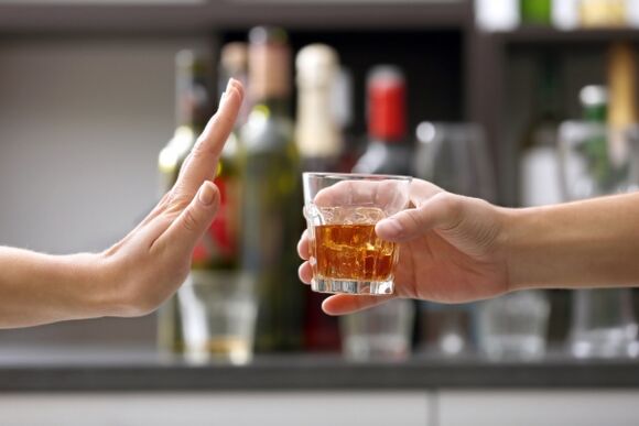 Alcohol rejection as a way of preventing prostatitis
