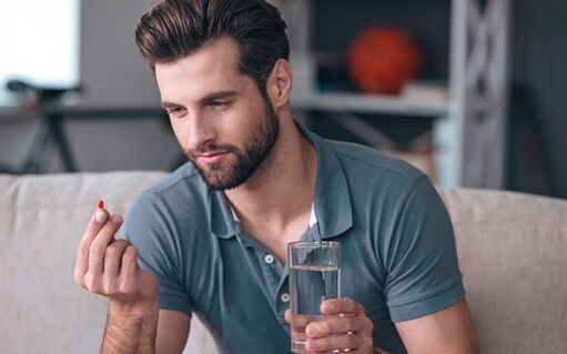 Pharmacological treatment of prostatitis.